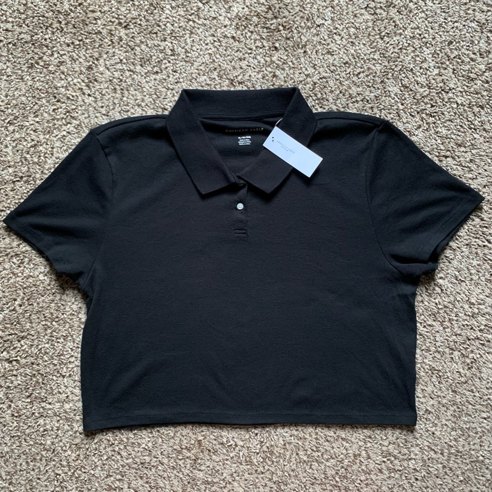 NWT American Eagle Outfitters Cropped Polo
